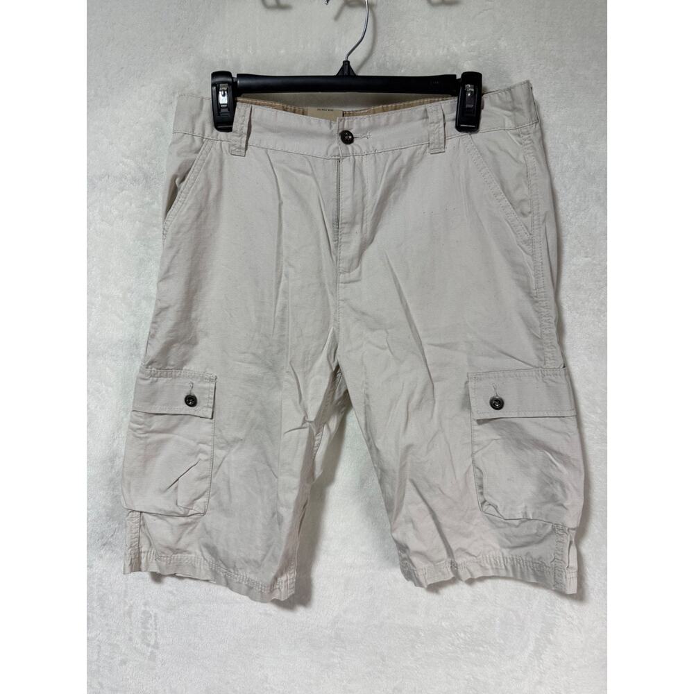 Levi Strauss Khaki Cargo Shorts Boys 20 Regular 30x30 *NWT